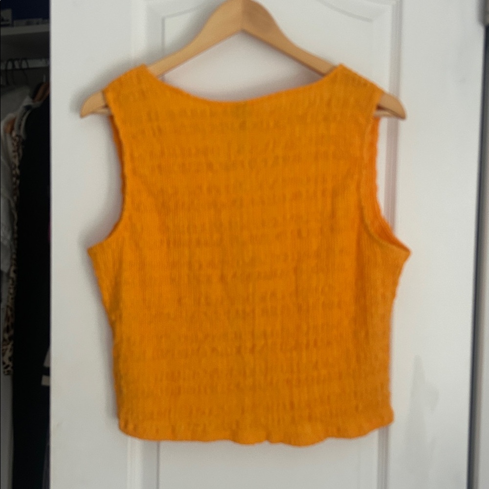 Anthropologie Front-Tie Tank Top - Picture 5 of 12